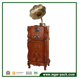 High Quality Classical Wooden Phonograph with CD